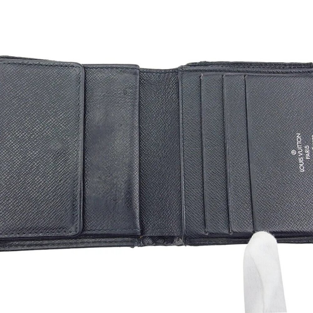 LOUIS VUITTON Bifold Wallet Noir Women Authentic secondhand - Picture 3 of 8